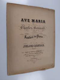 Ave Maria af Charles Gounod : fantasi för piano