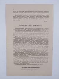 Orimattilan seurakuntalehti marraskuulla 1938