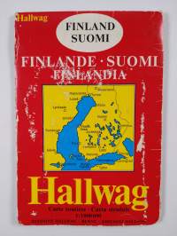 Finnland/Suomi/Finland - Hallwag : Strassenkarte/Road Map/Carta routière/Carta stradale (kartta 1:1000 000)
