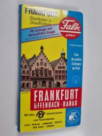 Frankfurt Stadtplan u. Stadtführer (kartta)