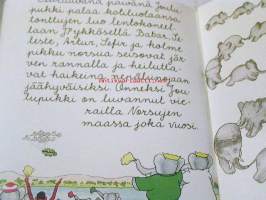 Babar Joulupukkia etsimässä