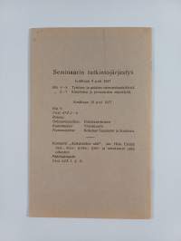 Kertomus Rauman seminaarin toiminnasta lukuvuonna 1926-1927