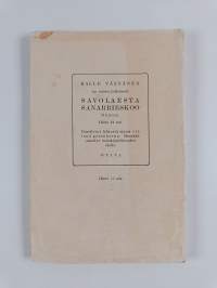 Uutta sanarrieskoo