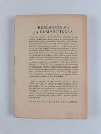 Renessanssia ja romantiikkaa