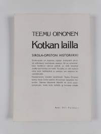 Kotkan lailla : Sirola-opiston historiikki