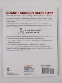 Rocket surgery made easy : the do-it-yourself guide to finding and fixing usability problems