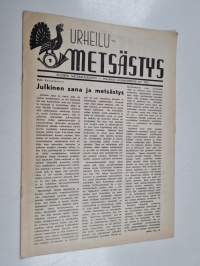 Urheilumetsästys 1/1970