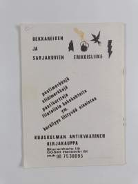 Sarjakuvahinnasto -80