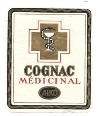 Cognac Medicinal - viinaetiketti