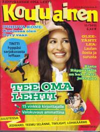 Koululainen 2011/11.  Keskiaukeama-juliste (AVAAMATON) mukana - Jedward, Teemu Selänne, Twilight, lohikäärme