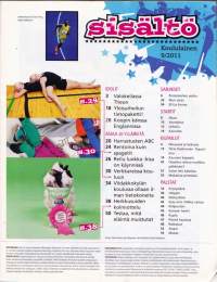Koululainen 2011/9.  Keskiaukeama-juliste (AVAAMATON) mukana - Michael Jackson, Uusi Päivä, Reilu luokka -tehtävät, Tiibetinspanieli