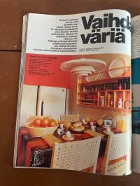 Avotakka 1971 nr 7, Kari ja Lippe Suomalaisen kesäkoti, mennään saunaan, Sanni uiva kesämökki Saimaalla