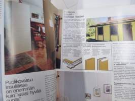 Rakentajan kansio vuodelta 1966, sisältää ohjeita ja määräyksiä, vihjeitä suunnitteluun ja toteutukseen, tuotemainoksia...