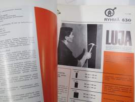 Rakentajan kansio vuodelta 1966, sisältää ohjeita ja määräyksiä, vihjeitä suunnitteluun ja toteutukseen, tuotemainoksia...