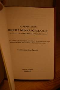 Igumenia Taisian kirjeitä nunnakokelaalle