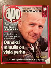 Apu 2008, Olli Lindholm, Tuusulanjärven taiteilijapuutarhat, näin toimii poliisin salainen Karhu-ryhmä