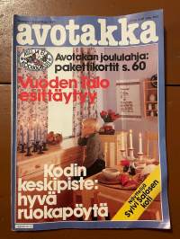 Avotakka 1979 nr 12, Punkatupa vuoden 1979 talo, Sylvi Salosen koti, joulukoristeet