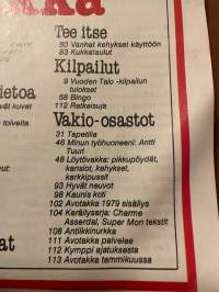 Avotakka 1979 nr 12, Punkatupa vuoden 1979 talo, Sylvi Salosen koti, joulukoristeet