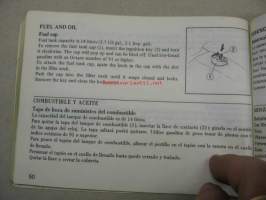 Honda CB125TD owner´s manual -käyttöohjekirja