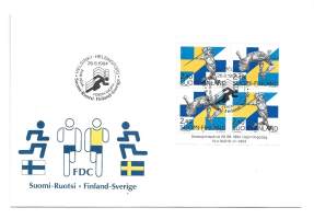 LaPe V25 Suomi-Ruotsi FDC  26.8.1994