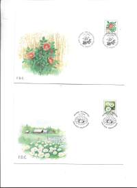 LaPe1245 Yleismerkkii  FDC  5.5.1994 ja LaPe1291 FDC 15.3.1995