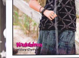Koululainen 2010/5.  Keskiaukeama-juliste (AVAAMATON) mukana Miley Cyrus, Jori Lehterä, Akita-koira, Tähti-finalistit
