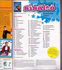 Koululainen kesälehti 2012/7.  132 sivua kesätekemistä. (Kaikki tehtävät tekemättä/ratkomatta, siisti). Suuri lomanumero!