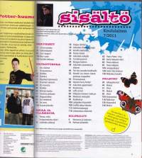 Koululainen kesälehti 2011/7.  132 sivua kesätekemistä. (Kaikki tehtävät tekemättä/ratkomatta, siisti). Suuri lomanumero!