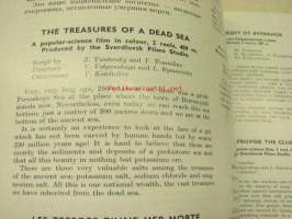 Sovexportfilm Catalogue nr 4 - Newsreels, documentary, popular science, cartoon and puppetoon films -neuvostoliittolaisia lyhytfilmejä, dokumentteja ja elokuvia