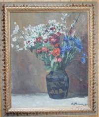 Ilmari Ikonen, öljymaalaus kankaalle sign 1932, 66x56 cm