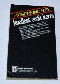 Kuolleet eivät kerro