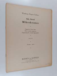 Mikrokosmos : Piano solo vol. II