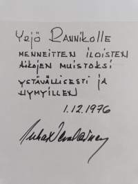 Tuulispää 1903-1957 : kokoomateos vuosikymmenien ajalta (signeerattu, tekijän omiste)