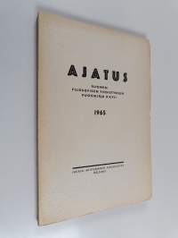 Ajatus : Suomen filosofisen yhdistyksen vuosikirja 27