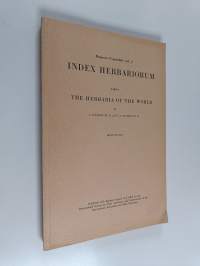 Index herbariorum, Part 1 : The herbaria of the world