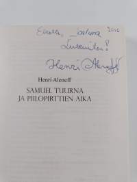 Samuel Tuurna ja piilopirttien aika (signeerattu)
