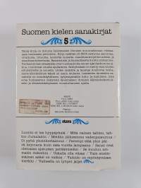Suomen kielen sanakirjat 5 : Lentävien lauseiden sanakirja