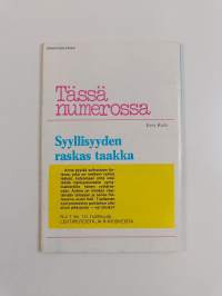Lääkärisarja 7/1979 : Syyllisyyden raskas taakka