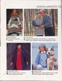 Novita Käsityöt 3/1993. 50 neulemallia ja kaava-arkki. Erikoisliite - Suomalaiset perinneneuleet