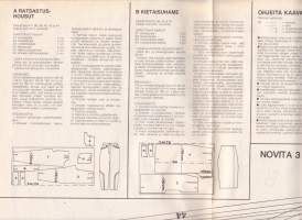 Novita Käsityöt 3/1993. 50 neulemallia ja kaava-arkki. Erikoisliite - Suomalaiset perinneneuleet