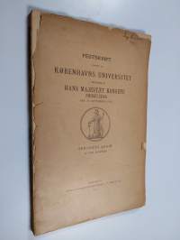Sprogets logik : Festskrift udgivet af Københavns Universitet i Anledning af Hans Majestæt Kongens Fødselsdag den 26. September 1913