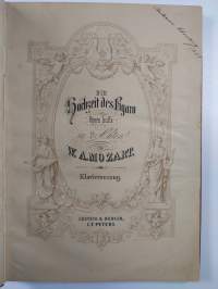 Die Hochzeit des Figaro - opera buffa in 2 Akten - klavierauszug