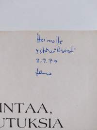 Toimintaa, saavutuksia : Kuopion sosialidemokraattisen työväenyhdistyksen 90-vuotishistoriikki (signeerattu, tekijän omiste)