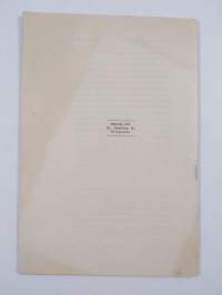 Itsenäisyyden liiton toimintakertomus v:lta 1926