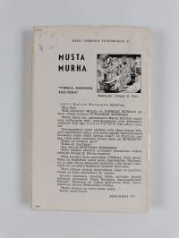 Musta murha : &quot;vodkaa, radiojohtaja Pero&quot; : salapoliisiromaani