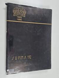 Reserviupseerikoulun kurssi 192 : Summa:13.1.1989 -8.2.1990 - Summa