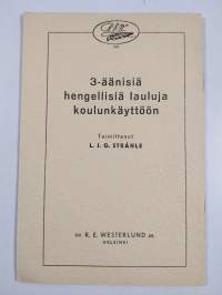 Laulaen iloa : 3-äänisiä lauluja