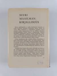 Suuri maailmankirjallisuus : länsimaisen kirjallisuuden vaiheet Homeroksesta Laxnessiin