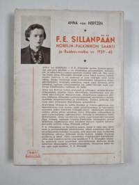 F.E. Sillanpään nobelin-palkinnon saanti ja Ruotsin matka vv. 1939-40