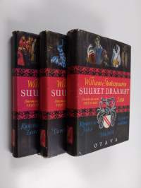 William Shakespearen suuret draamat 1-3 : Romeo ja Julia ; Kesäyön unelma ; Macbeth ; Hamlet ; Othello ; Kuningas Lear ; Venetsian kauppias